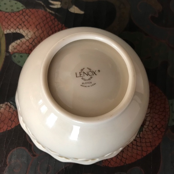 Vintage Cream/gold Heart Collection Trinket/candy Bowl by Lenox 4”x2.5” EUC RARE - Picture 3 of 7